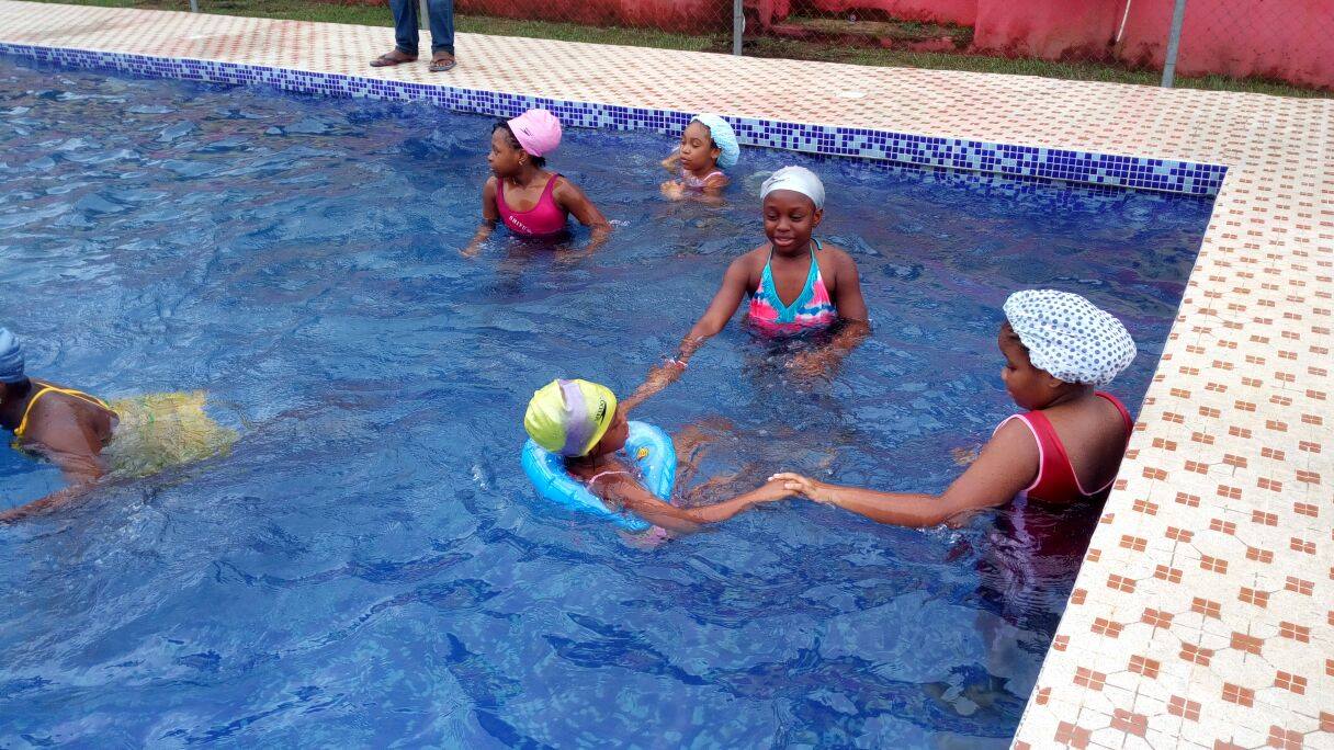 Children learning and playing together